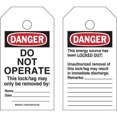 RipTag Safety Tag Roll N33567