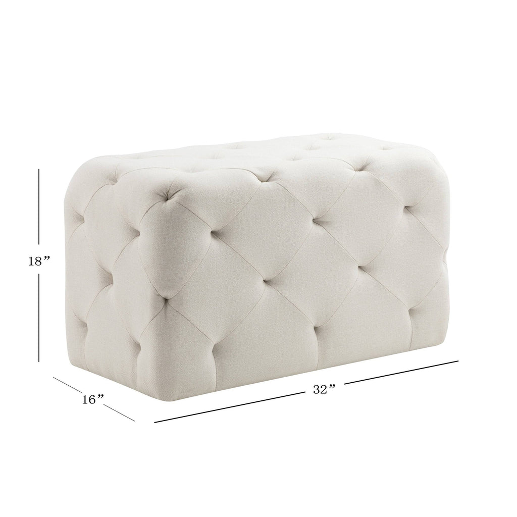 Pink Pintucked Ottoman E552263