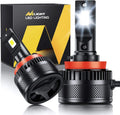 H11 LED Headlight Bulbs, 6000K Cool White, 2-Pack E74233