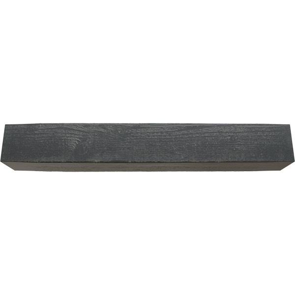 Rough Sawn Faux Wood Fireplace Mantel, Aged Ash C577