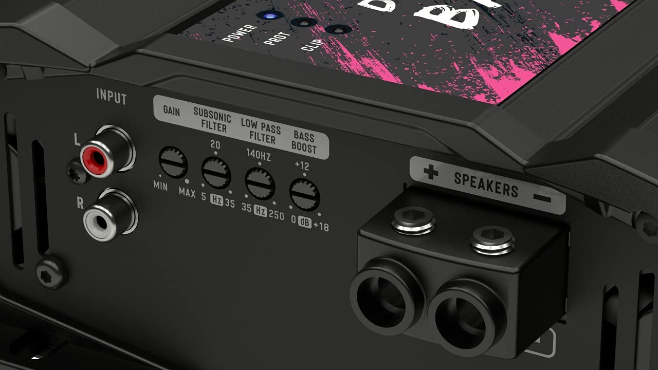 1 Ohm Mono Car Amplifier, 3000 Watts RMS Z213