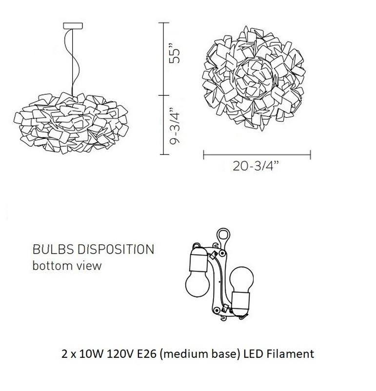 Medium Suspension Lamp I8163