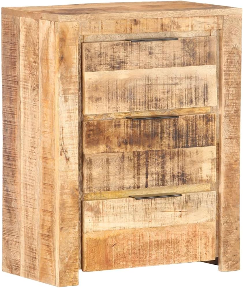 Solid Reclaimed Wood Sideboard with Drawer and Storage Cabinet A205282