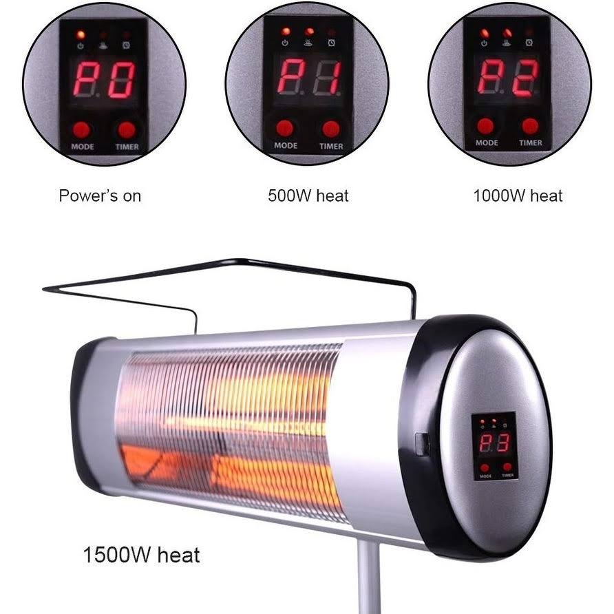 1500 Watt Electric Outdoor Heater P2550