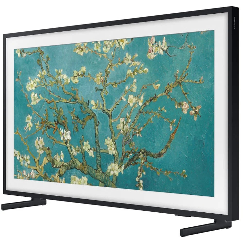 32 inch QLED HDR 4K Smart TV Bundle with Soundbar, TV Wall Mount Bracket and Surge Adapter O221