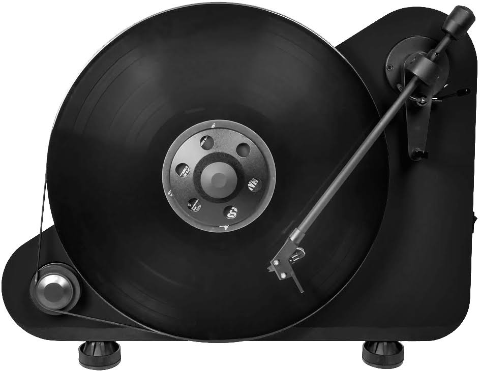 Black Gloss Bluetooth Turntable J542