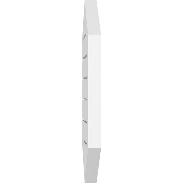 18x22W x 40x22H PVC Gable Vent L3836
