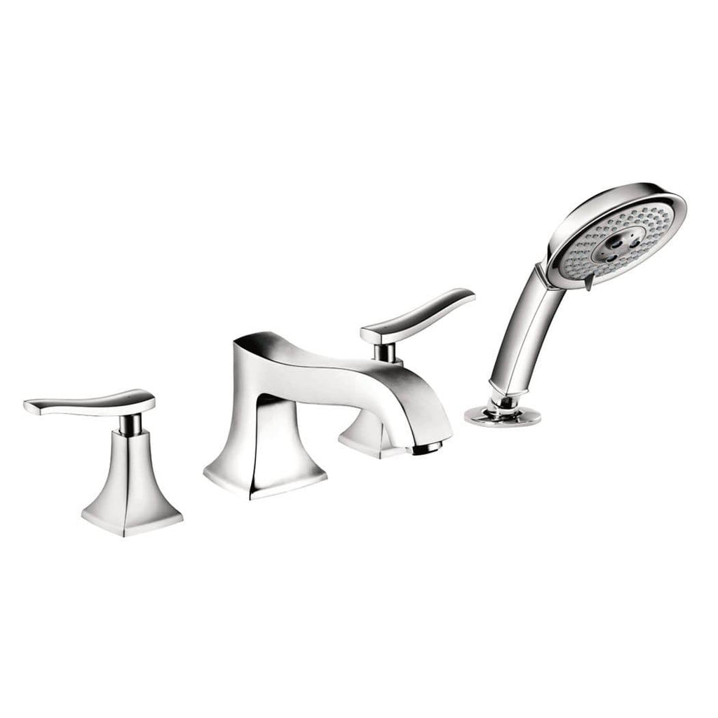 Chrome 4 Hole Roman Tub Trim Set I687291