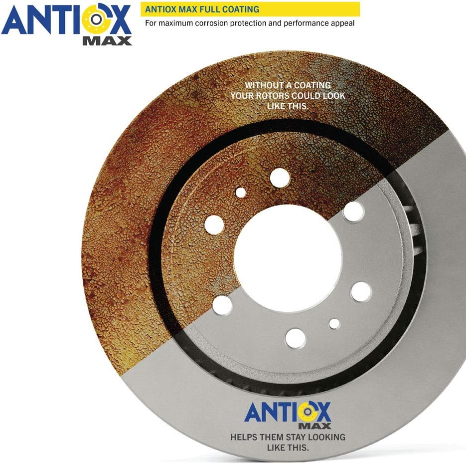 Rear Brake Calipers Rotors Ceramic Pads U56740