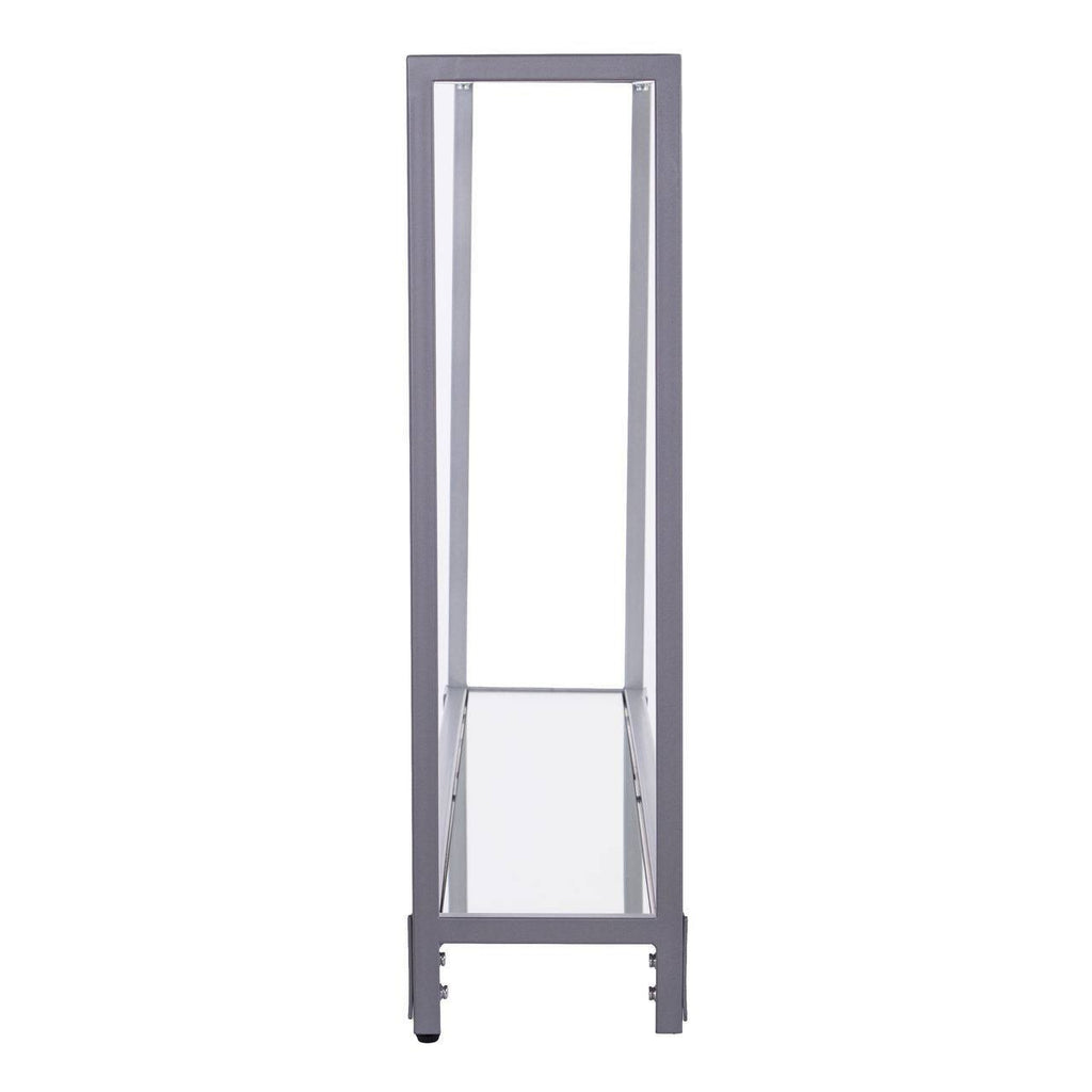 Narrow Metal Console Table - Silver D76837