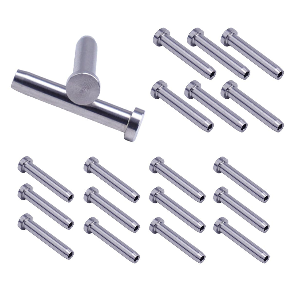 100Pack 1/8 T316 Stainless Steel Cable Railing Kit Hardware Terminal End Fitting S265