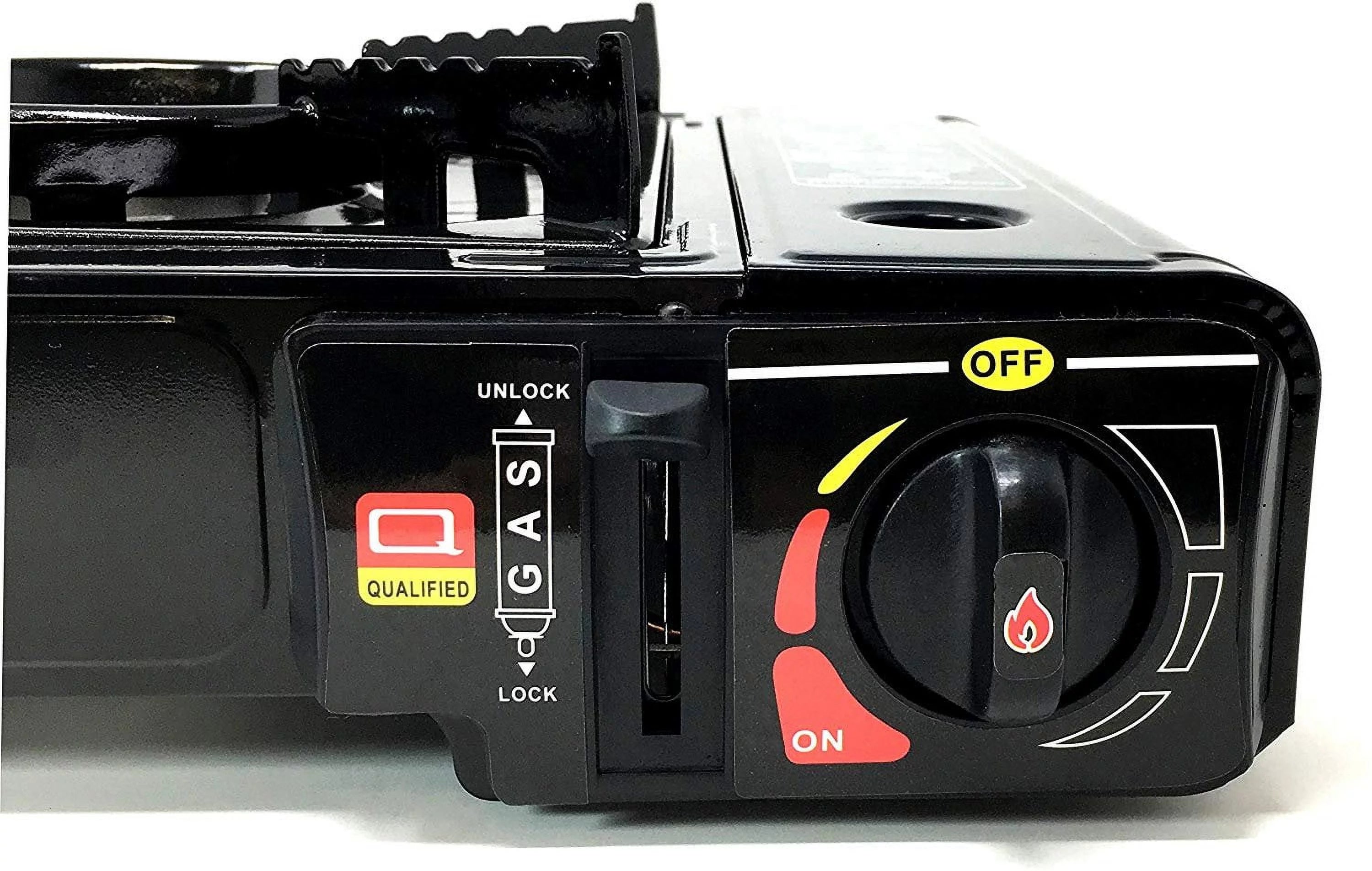 Portable Outdoor Butane Gas Stove with Stainless Steel Body and Carrying Case S92606