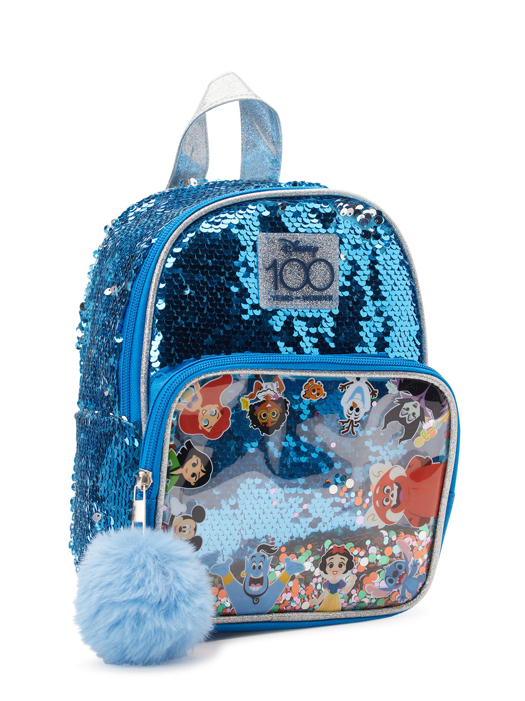 Disney 100 Girls Sequin Mini Backpack Y309642