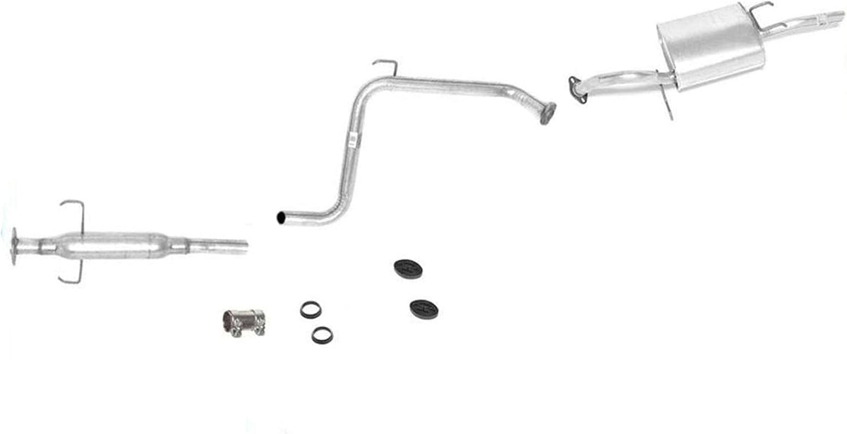 Muffler Exhaust for 88-89 Corolla 4 Door 1.6L Front Wheel Federal Emissions X24164