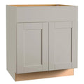30 x 34.5 x 21 in. Dove Gray Bathroom Vanity Base Cabinet F1060