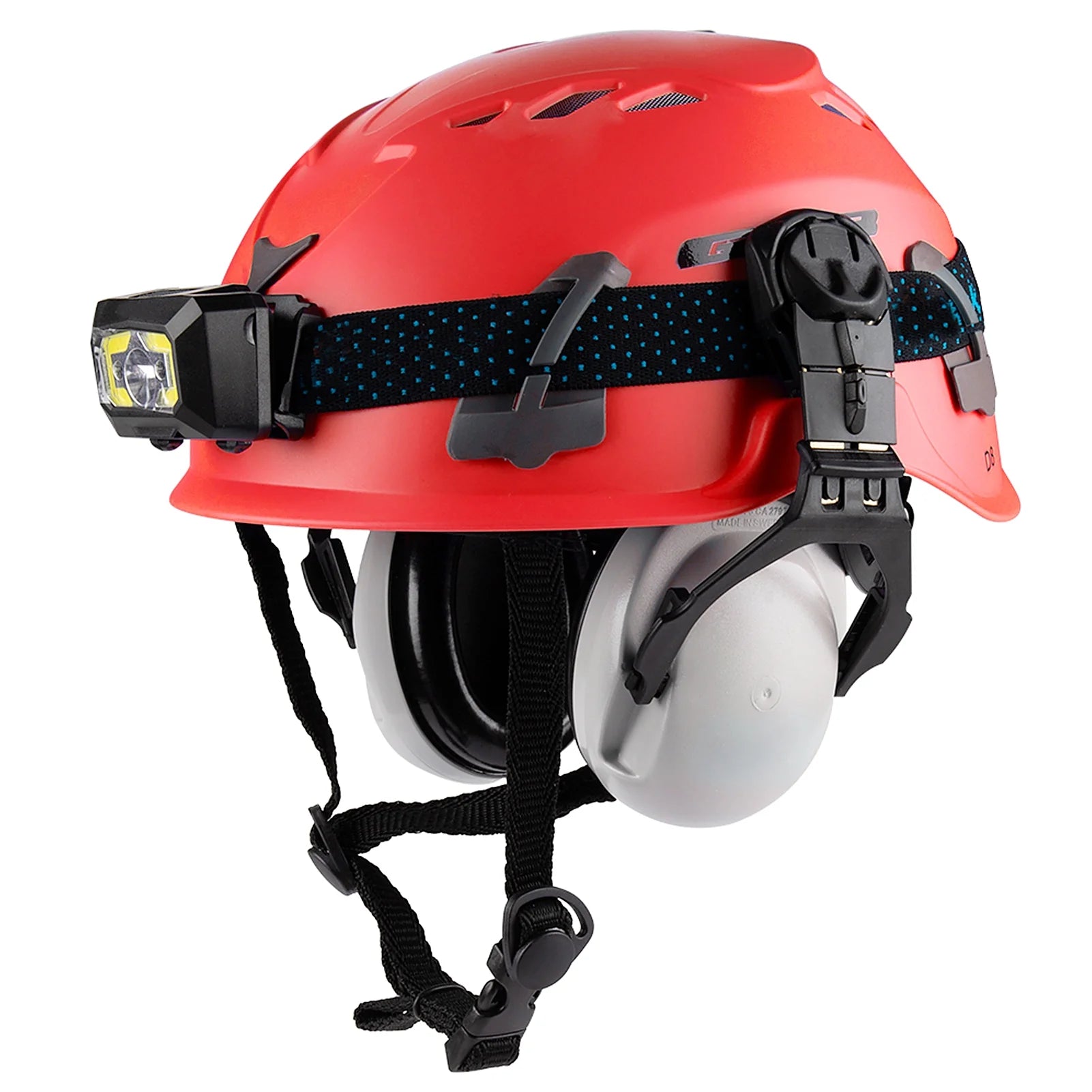 Helmet with Chin Pad and Fine Mesh Q936402