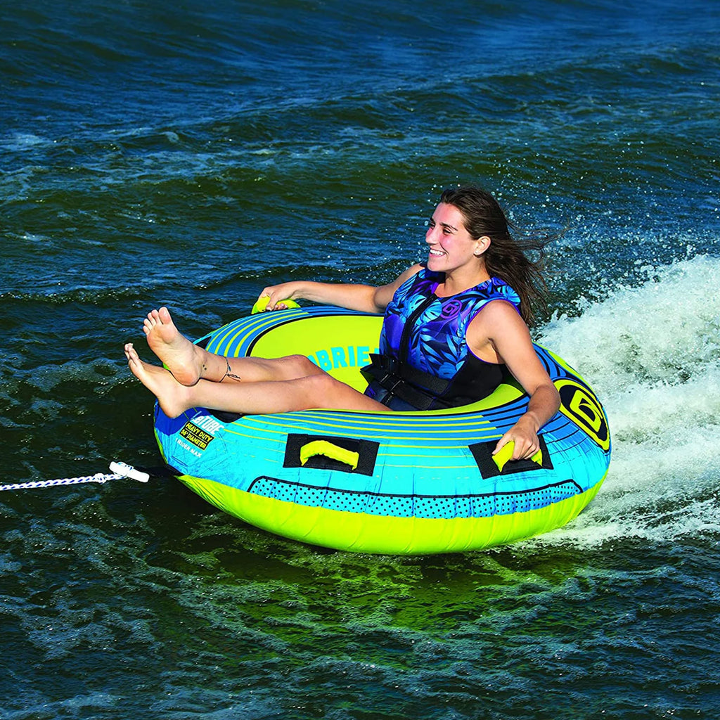 56 Inch 1 Rider Towable Tube with Rope Y33433
