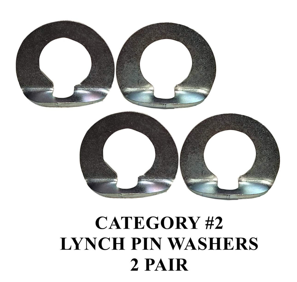 Lynch Pin Washers, 2 Pair T8451