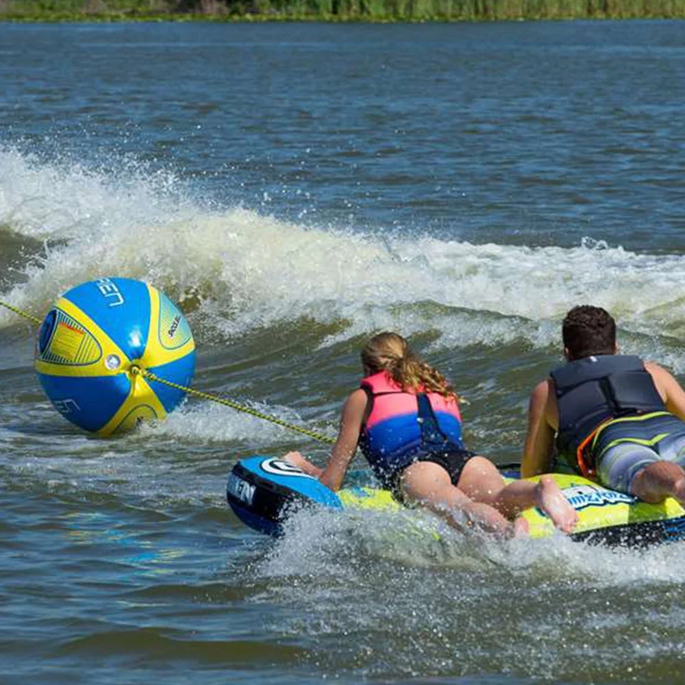 56 Inch 1 Rider Towable Tube with Rope Y33433