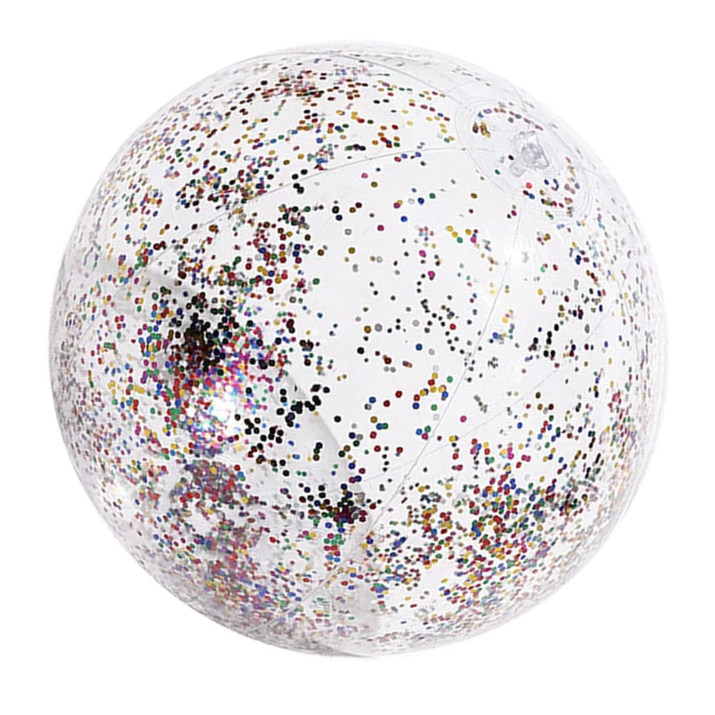 Inflatable Transparent PVC Beach Ball Water Toy H389