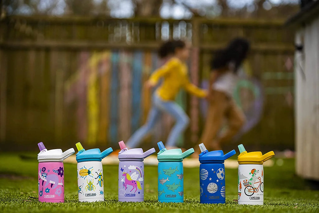 12 oz Insulated Stainless Steel Bottle with Straw Cap C246631