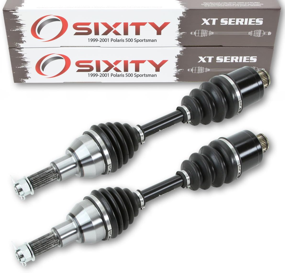 Rear Left Right Axles Pair for Polaris 500 Sportsman 4X4 A49475