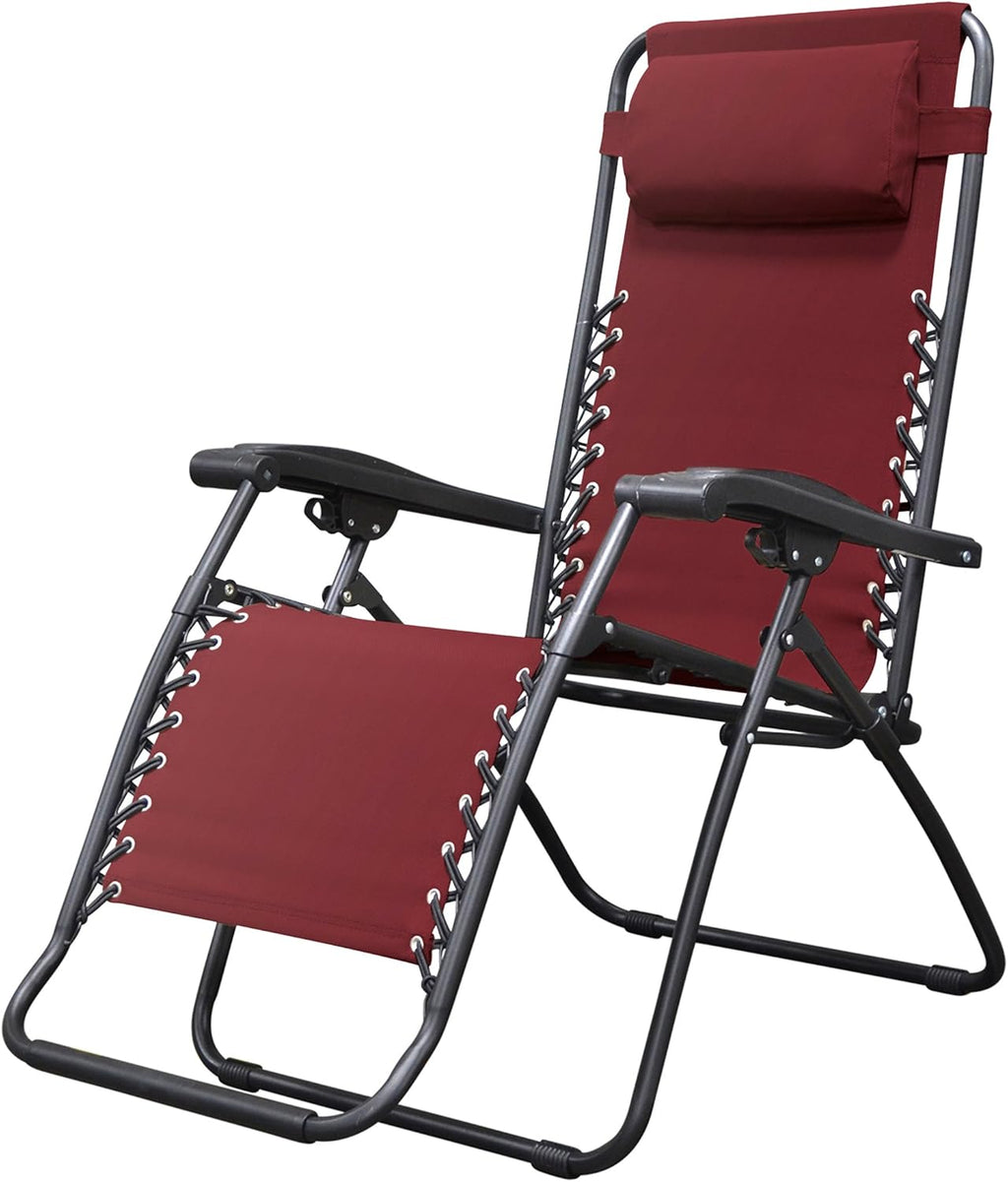 Blue 1-Pack Zero Gravity Chair C150536