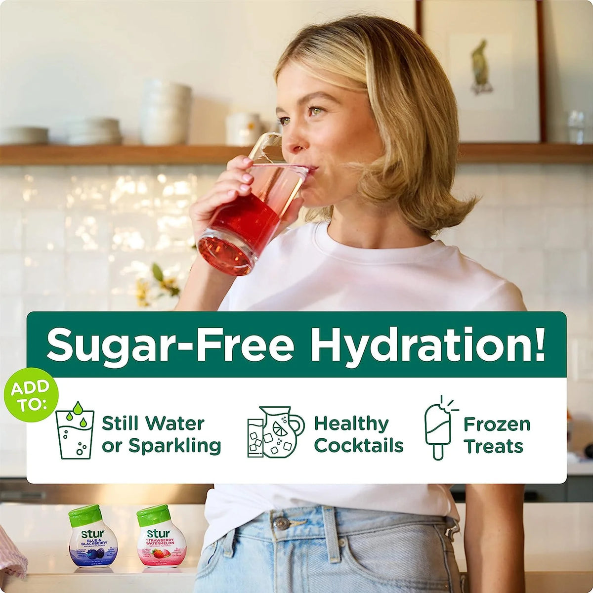 Liquid Water Enhancer Variety, Sugar Free, Zero Calories, 5 Bottles P47264