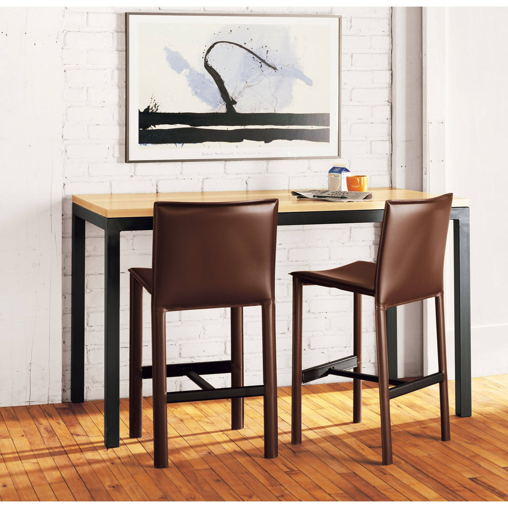 Modern Parsons Counter Table in Grey C62989