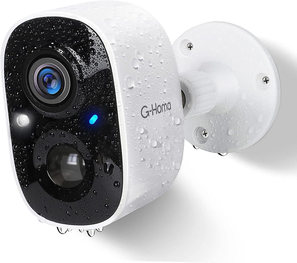 Wireless 1080P Battery Powered Security Camera with Spotlight Color Night Vision Q386
