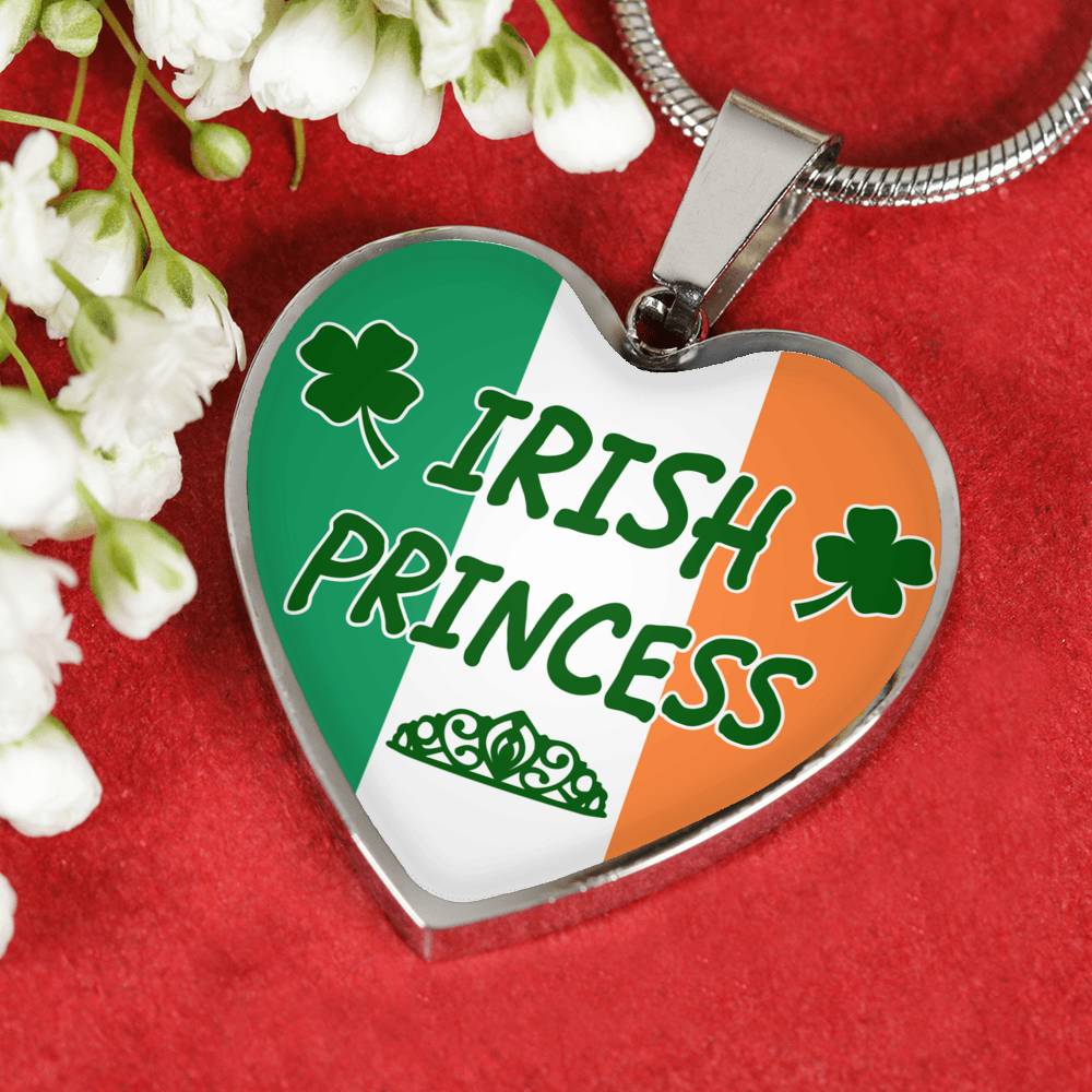 Stainless Steel or 18k Gold Heart Pendant Necklace I648