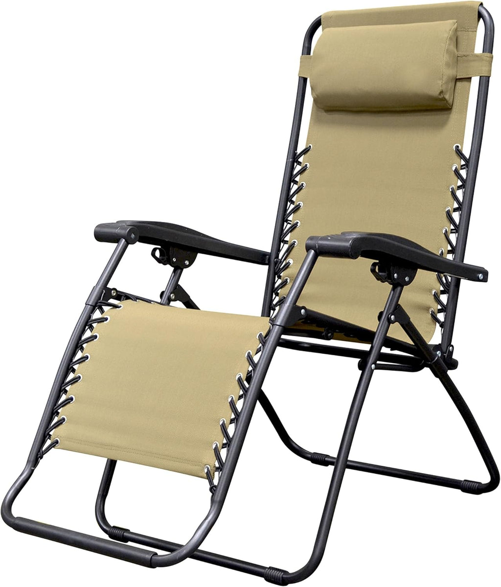 Blue 1-Pack Zero Gravity Chair C150536