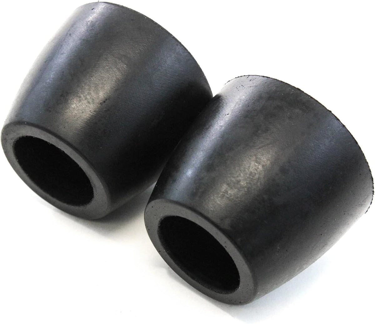 Red Hound Auto 24 Rubber Bumper for Trailer Compatible with Ramp Door Truck 2 Inches Thick Cone Replacement Cargo Stop C107262
