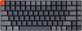 Ultra-Slim 75% Layout RGB Backlit Wireless Bluetooth Wired USB Mechanical Keyboard, Hot Swappable Low-Profile Optical Red Switch 84 Keys J51721