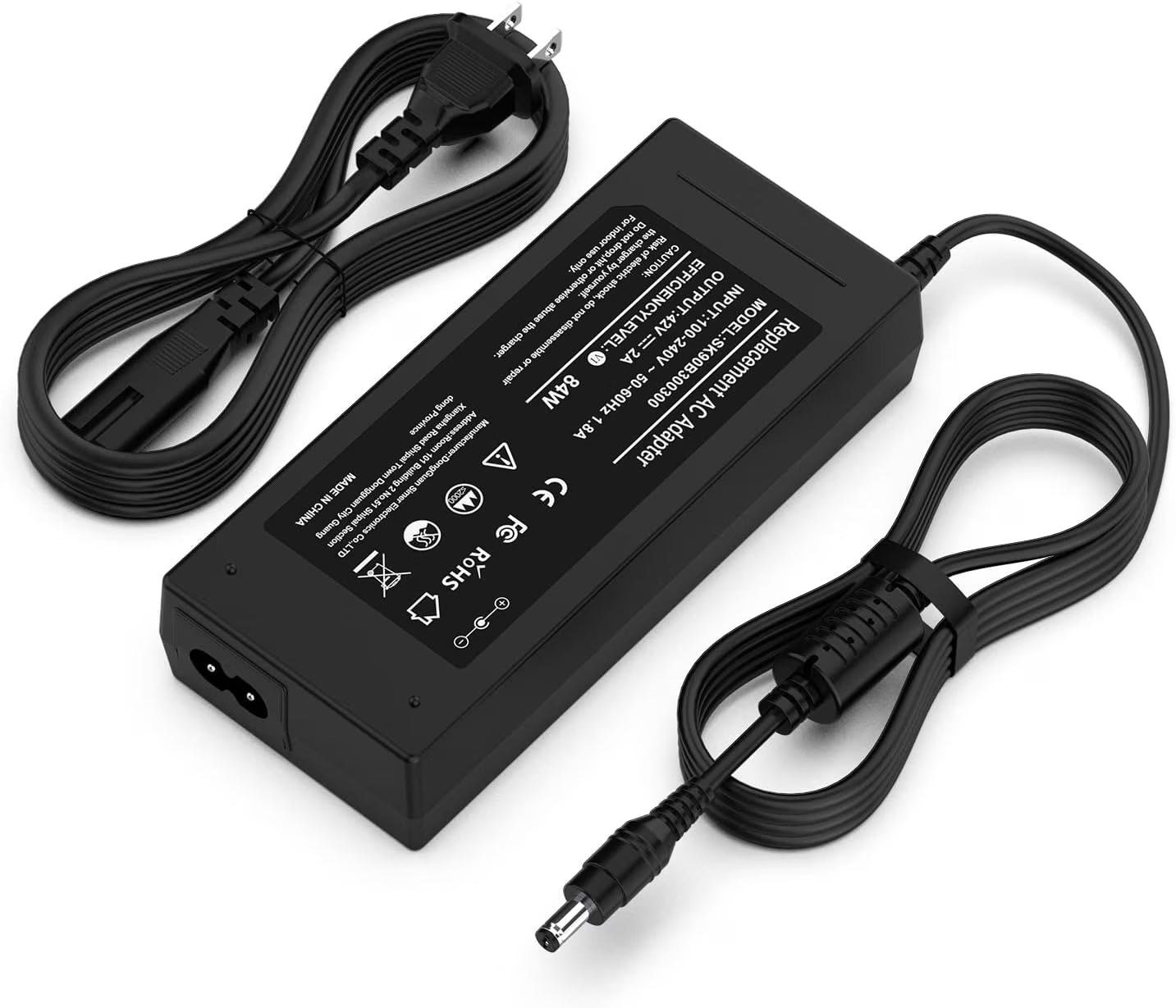 42V Charger for Swagtron Swagcycle EB Series Electric Bike V126592