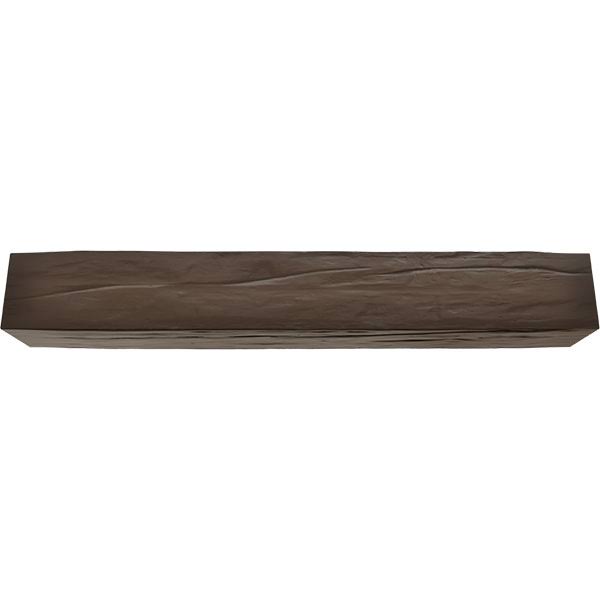 Natural Mahogany Faux Wood Fireplace Mantel A231744