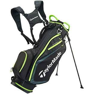 Black / Green Stand Caddy Bag X32394