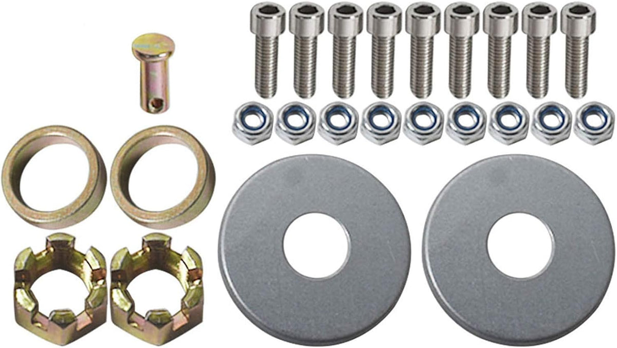Rear Axle Kit Brake Hub Disc Rotor Chain Sproket for Go Kart Drift Trike Cart H202771