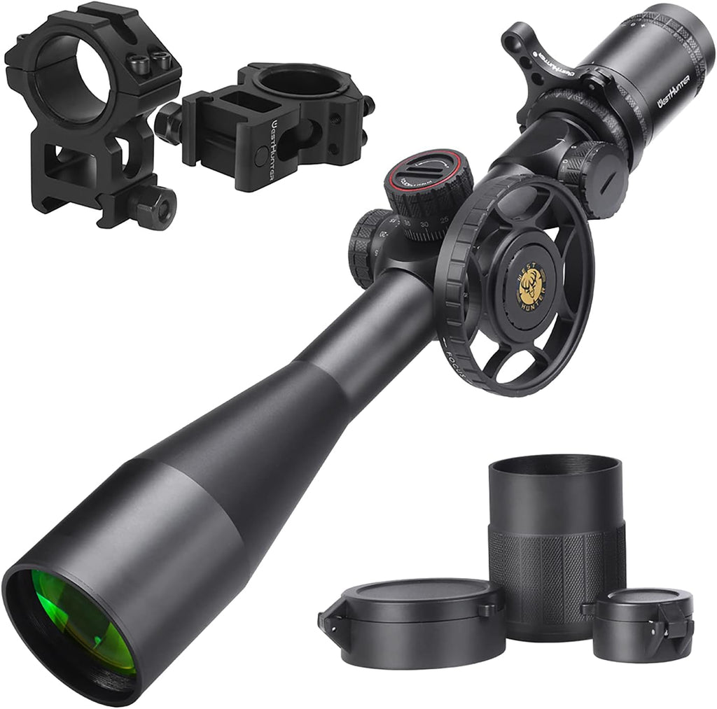 30 mm Tube First Focal Plane Illuminated Etched Glass Reticle Tactical 1/10 MIL Precision Shooting Scope W338885