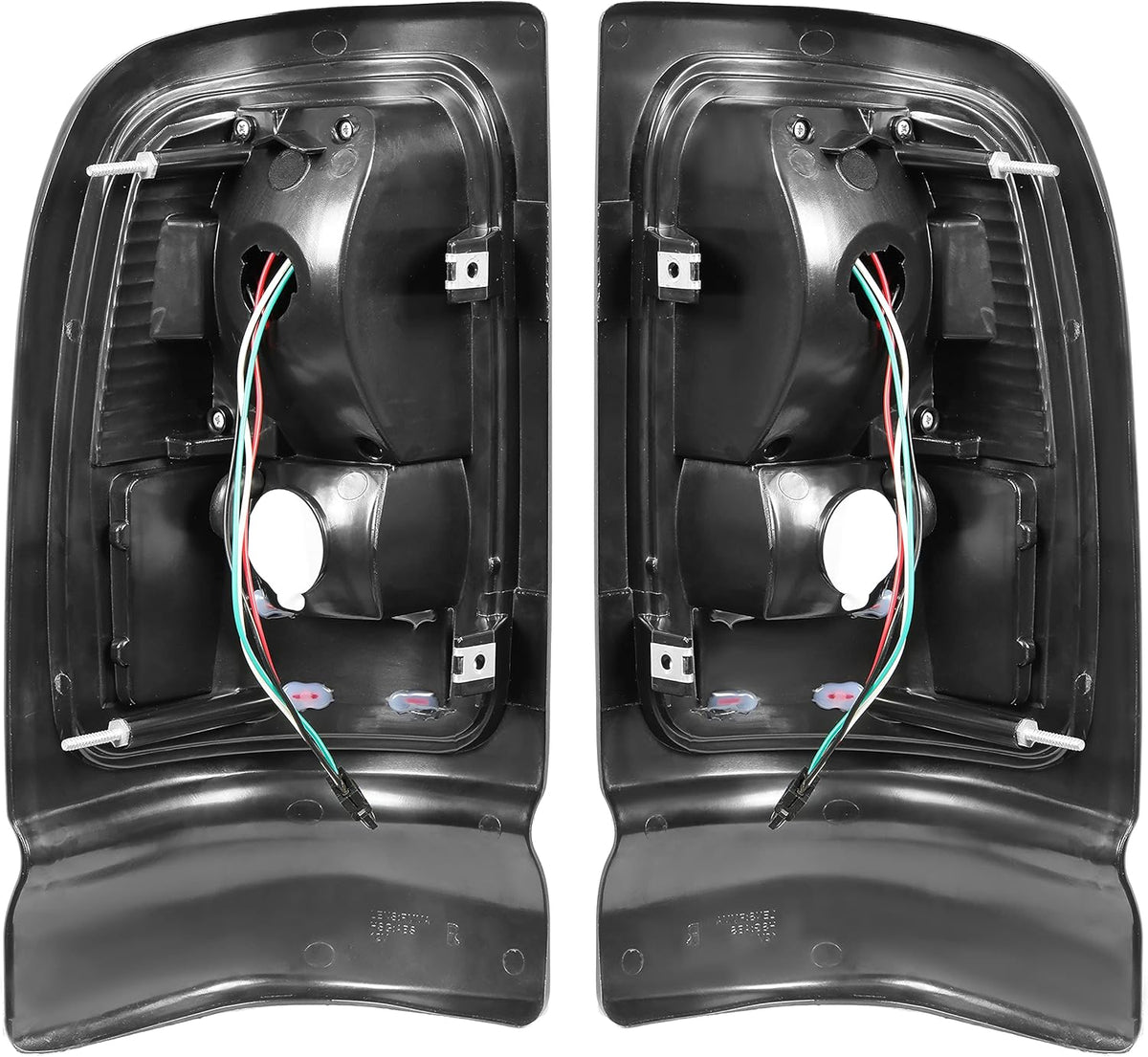 Black Smoke LED Tail Lights Brake Lamps for Dodge Ram 1500 2500 3500 P847436