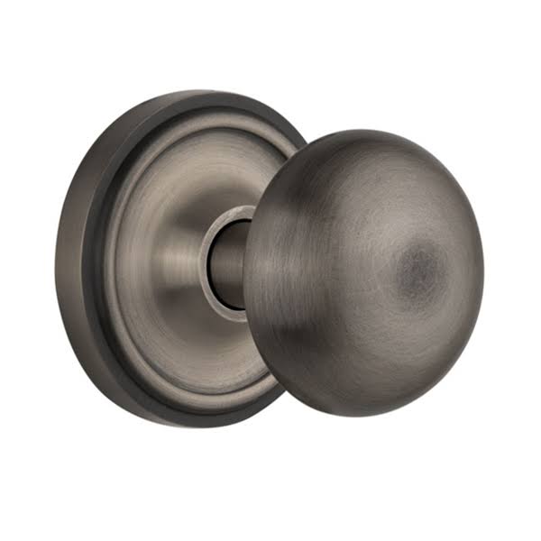 Antique Pewter Passage Door Knob C978