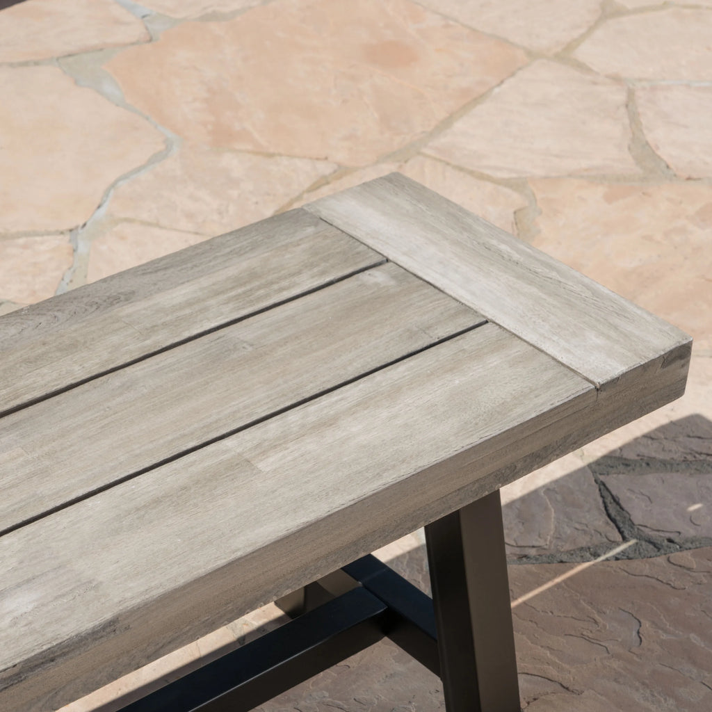 Outdoor Acacia Wood Bench C299442
