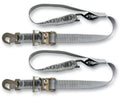 6 Tie-Downs with Military Snap Hooks and Built-In Soft Loops - 2in. x 6ft. A276422