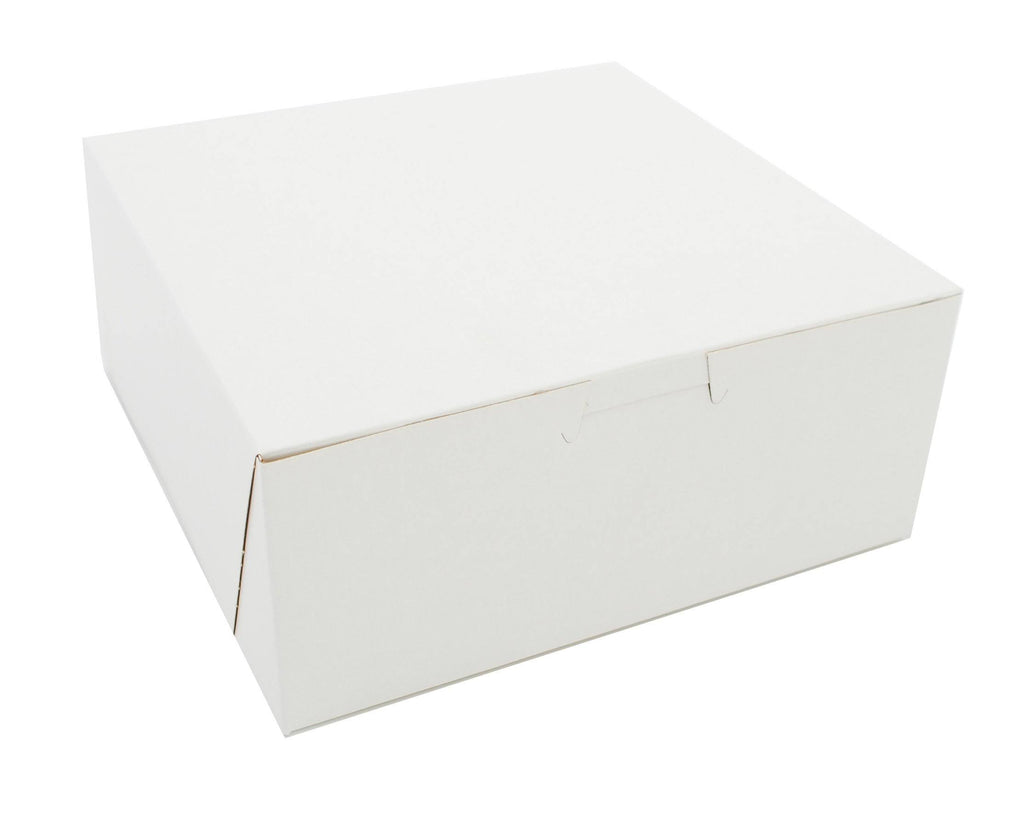 White Paperboard Bakery Boxes 7 x 7 x 3 250-carton M806154