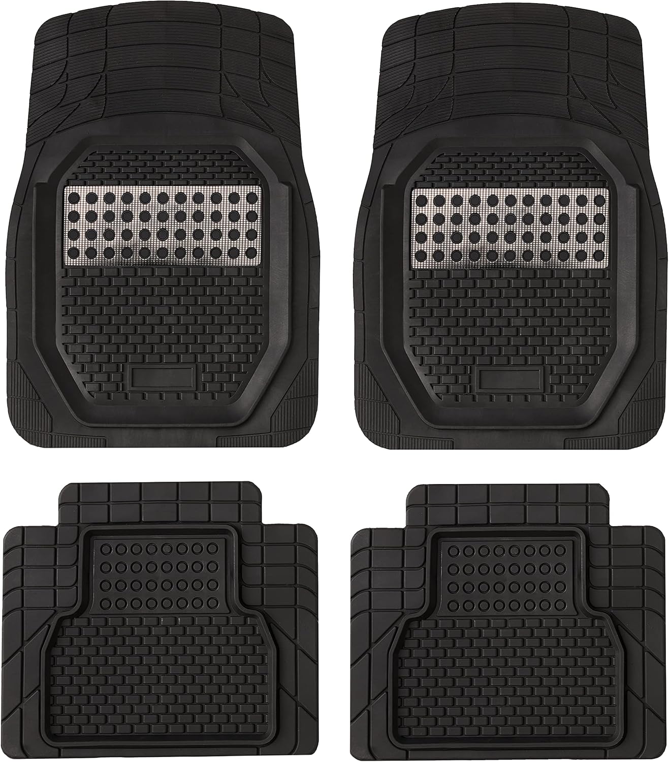 Red SUV Car Automotive Floor Mat 5-Piece Set F648843