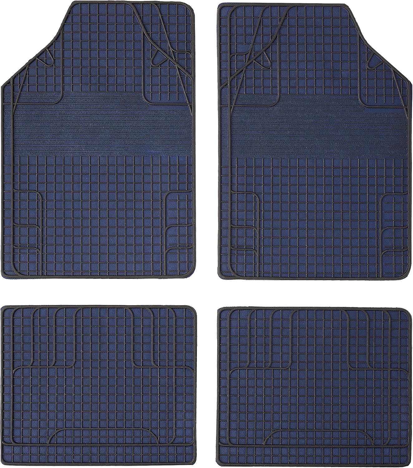 Red SUV Car Automotive Floor Mat 5-Piece Set F648843