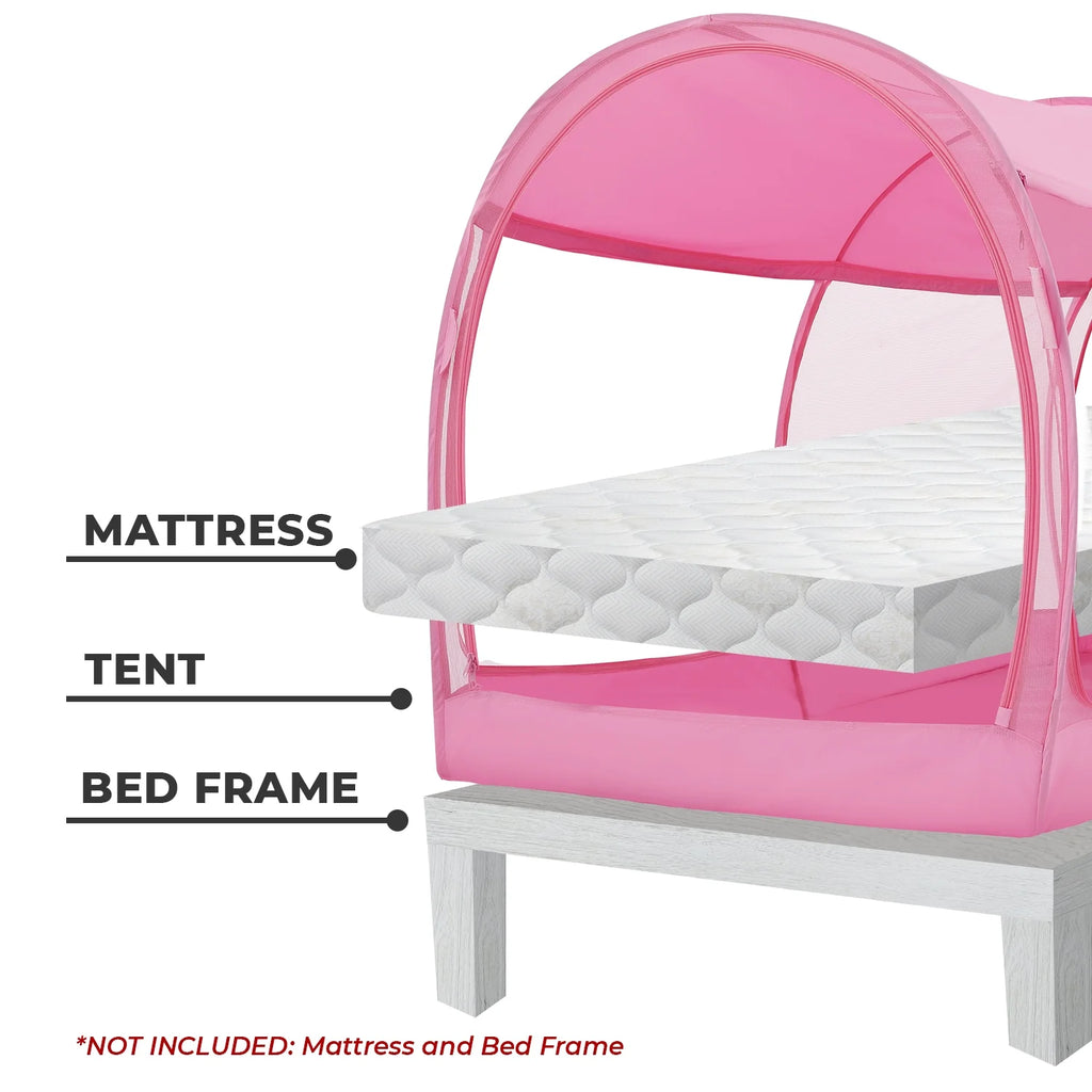 Pink Full Size Bed Mosquito Net A71980