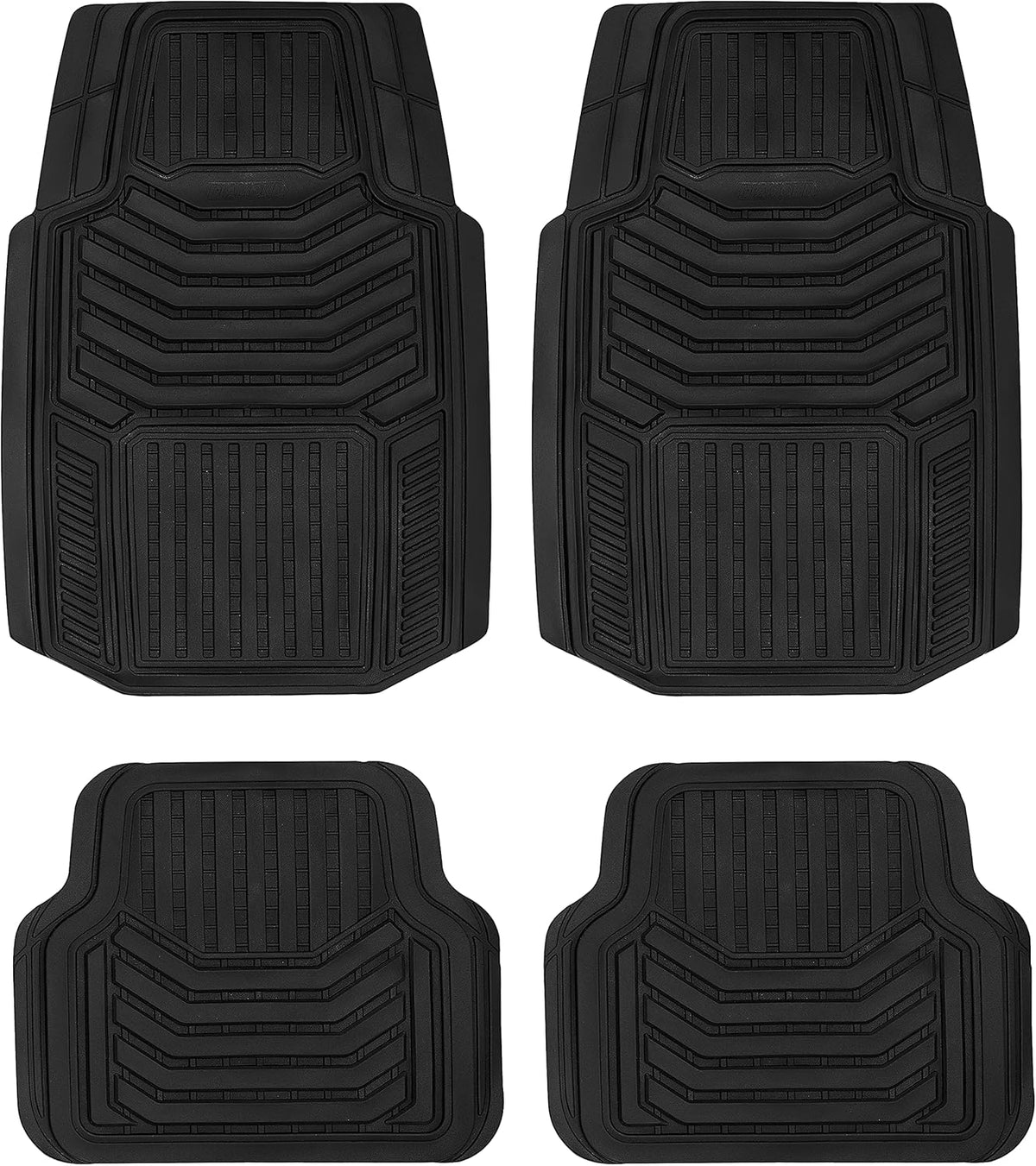 Red SUV Car Automotive Floor Mat 5-Piece Set F648843