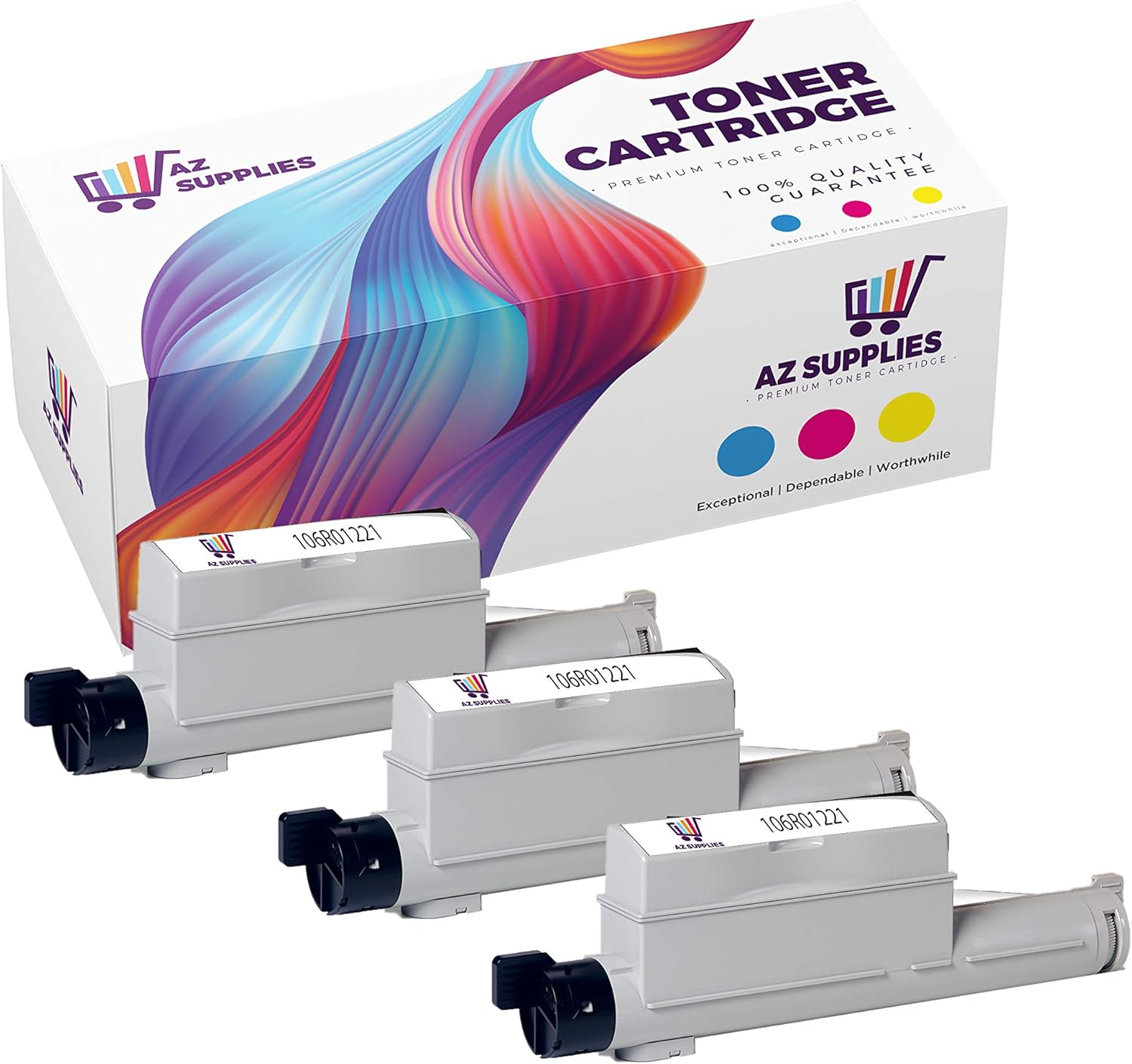 Black Toner Cartridge 3 Packs H3297