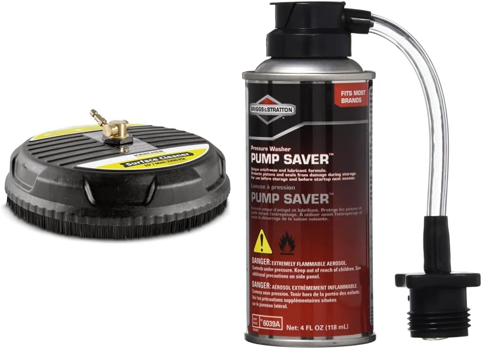 15" Pressure Washer Surface Cleaner Attachment, 1/4" Quick-Connect, 3200 PSI, Pack of 2 U39921